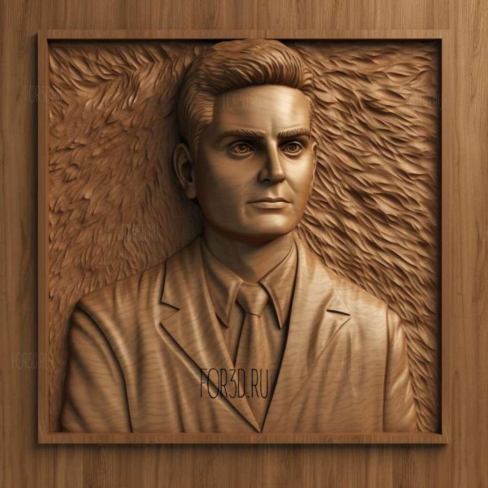 ben shapiro 3 3d stl модель для ЧПУ